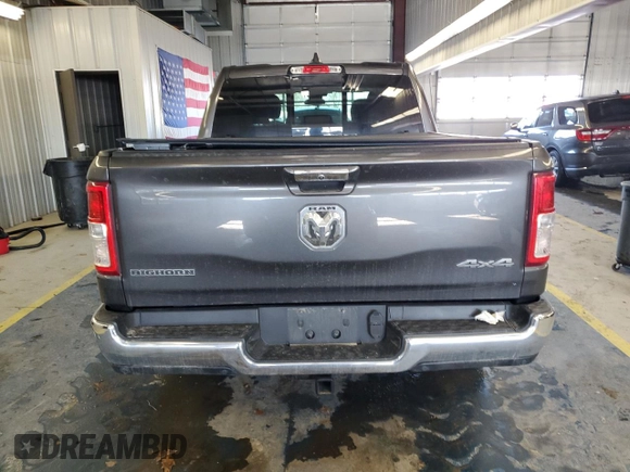 2019 Ram 1500 Big Horn/Lone Star with VIN 1C6RRFFG8KN796885, listed as a Copart auction lot 88307845 with 110,643 mi miles and Salvage Title. Bid and sale history available at carsss.com. Image 6.