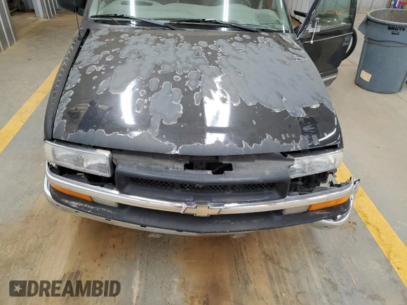 2001 Chevrolet S-10 LS with VIN 1GCCS19W518137894, listed as a Copart auction lot 51123925 with Not Provided miles and Salvage Title. Bid and sale history available at DreamBid. Image 11.