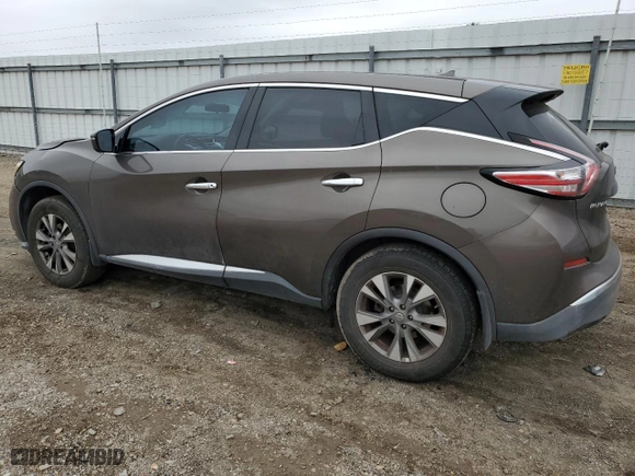 2015 Nissan Murano S with VIN 5N1AZ2MG9FN290954, listed as a Copart auction lot 43409195 with 160,788 mi miles and Salvage Title. Bid and sale history available at carsss.com. Image 2.