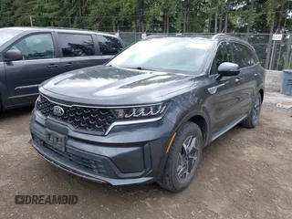 2021 Kia Sorento S with VIN KNDRG4LG0M5036878, listed as a IAAI auction lot 42544031 with 62,059 mi miles and . Bid and sale history available at DreamBid. Image 2.