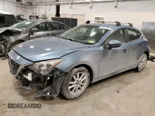 2014 Mazda 3 i Grand Touring with VIN JM1BM1M71E1216354, listed as a Copart auction lot 42301285 with 124,873 mi miles and Salvage Title. Bid and sale history available at DreamBid. Image 1.