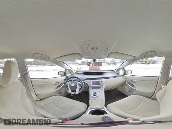 2012 Toyota Prius One with VIN JTDKN3DU2C1498743, listed as a Copart auction lot 57127005 with 319,768 mi miles and Non Repairable. Bid and sale history available at DreamBid. Image 12.