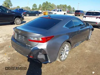 2016 Lexus RC 200t F Sport with VIN JTHHA5BC0G5002752, listed as a IAAI auction lot 41163472 with 164,945 mi miles and . Bid and sale history available at DreamBid. Image 4.