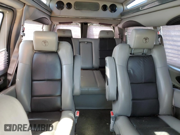 2017 Chevrolet Express Cargo with VIN 1GCWGAFG1H1107676, listed as a Copart auction lot 73634334 with 107,314 mi miles and Salvage title. Bid and sale history available at DreamBid. Image 10.