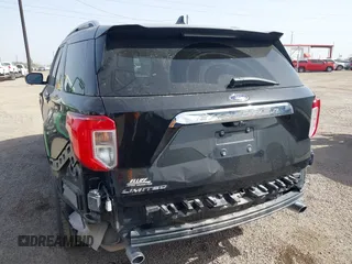 2022 Ford Explorer Limited with VIN 1FMSK7FH0NGA67149, listed as a IAAI auction lot 41739321 with 25,524 mi miles. Bid and sale history available at carsss.com. Image 3.