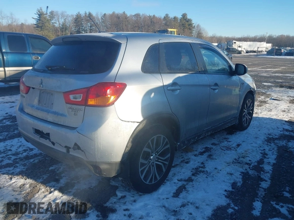 2016 Mitsubishi Outlander Sport 2.4 ES with VIN JA4AR3AW5GZ051699, listed as a IAAI auction lot 41411945 with 105,714 mi miles. Bid and sale history available at carsss.com. Image 4.
