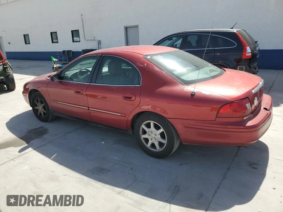 2000 Mercury Sable with VIN 1MEFM53U0YG640107, listed as a Copart auction lot 56667855 with 146,403 mi miles and Salvage title. Bid and sale history available at DreamBid. Image 2.