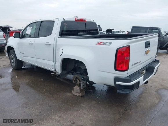 2019 Chevrolet Colorado 4WD Z71 with VIN 1GCGTDEN3K1317883, listed as a IAAI auction lot 41439010 with 34,306 mi miles. Bid and sale history available at carsss.com. Image 3.
