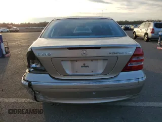 2003 Mercedes-Benz C 230 Kompressor with VIN WDBRF40JX3F395861, listed as a Copart auction lot 81585234 with 83,544 mi miles and Salvage Title. Bid and sale history available at DreamBid. Image 6.