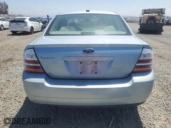 2009 Ford Taurus SE with VIN 1FAHP23W49G115060, listed as a Copart auction lot 53913125 with 91,754 mi miles and Salvage Title. Bid and sale history available at carsss.com. Image 6.