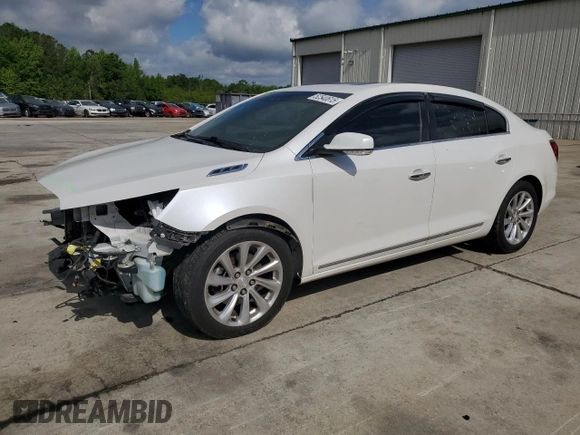 2016 Buick LaCrosse Premium I with VIN 1G4GD5G33GF100063, listed as a Copart auction lot 52540615 with 119,072 mi miles and Salvage title. Bid and sale history available at DreamBid. Image 1.
