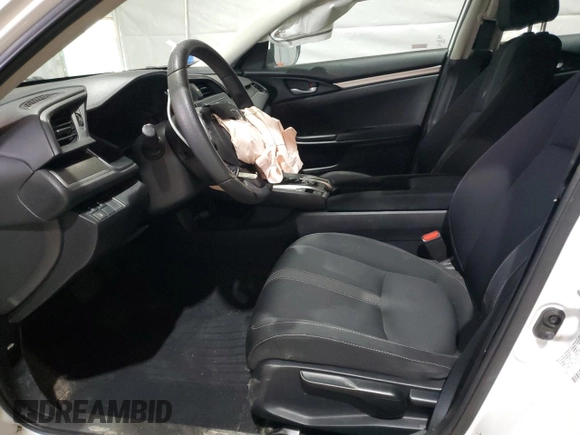 2019 Honda Civic LX with VIN 2HGFC2F61KH560862, listed as a Copart auction lot 50396895 with 55,653 mi miles and Salvage Title. Bid and sale history available at DreamBid. Image 7.