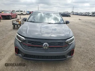 2024 Volkswagen Jetta GLI 40th Anniversary Edition with VIN 3VW9T7BU7RM047704, listed as a Copart auction lot 69902454 with 10,885 mi miles and Salvage title. Bid and sale history available at DreamBid. Image 5.