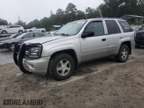 2006 Chevrolet TrailBlazer LS with VIN 1GNDT13S262155097, listed as a Copart auction lot 70462244 with 49,995 mi miles and Salvage Title. Bid and sale history available at DreamBid. Image 1.