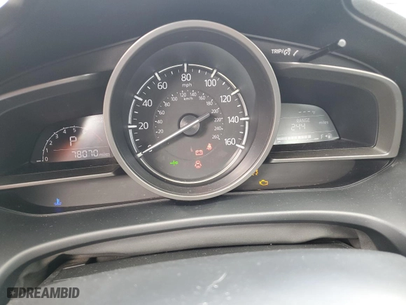 2017 Mazda Mazda3 4-Door Sport with VIN JM1BN1U78H1143288, listed as a Copart auction lot 42643105 with 78,070 mi miles and Salvage Title. Bid and sale history available at carsss.com. Image 9.