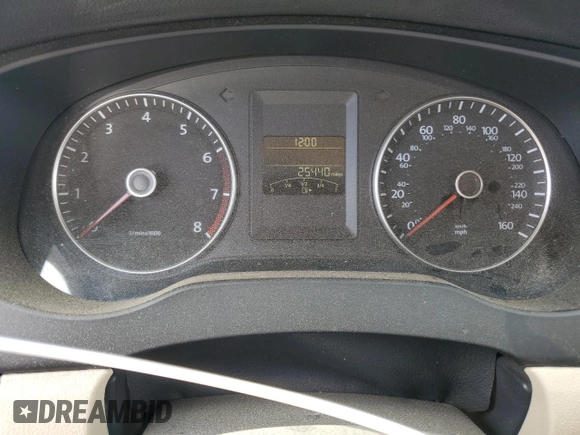 2014 Volkswagen Jetta Sedan SE w/Connectivity/Sunroof PZEV with VIN 3VWD17AJ0EM325358, listed as a Copart auction lot 53003245 with 25,440 mi miles and Salvage Title. Bid and sale history available at carsss.com. Image 9.