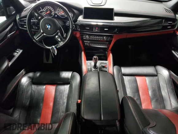 2018 BMW X5 M with VIN 5YMKT6C51J0Y83237, listed as a Copart auction lot 70314743 with 49,586 mi miles. Bid and sale history available at carsss.com. Image 8.