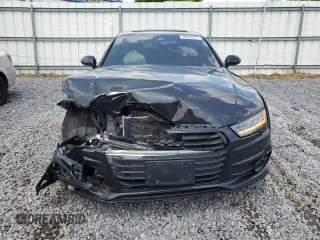 2018 Audi A7 Premium Plus with VIN WAUW3AFC8JN077743, listed as a Copart auction lot 58638925 with 49,062 mi miles and Salvage title. Bid and sale history available at DreamBid. Image 5.
