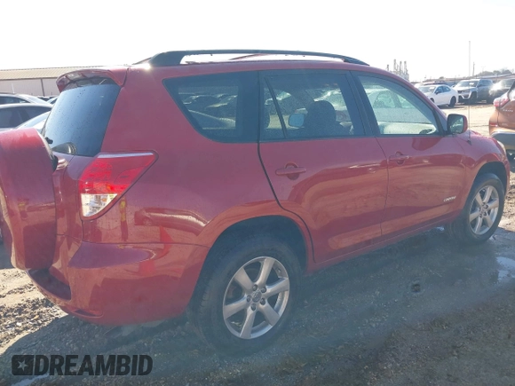 2007 Toyota RAV4 Limited with VIN JTMZK31V875015193, listed as a IAAI auction lot 41479869 with 180,144 mi miles. Bid and sale history available at carsss.com. Image 4.