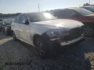 2018 BMW X6 xDrive35i with VIN 5UXKU2C58J0X50939, listed as a Copart auction lot 59681822 with 0 mi miles. Bid and sale history available at carsss.com. Image 1.