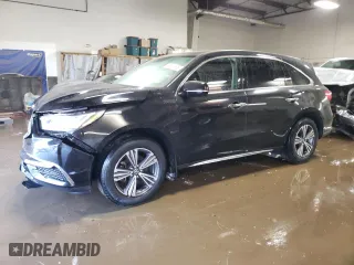 2017 Acura MDX with VIN 5FRYD4H35HB035996, listed as a Copart auction lot 48610825 with 113,366 mi miles and Salvage Title. Bid and sale history available at carsss.com. Image 1.