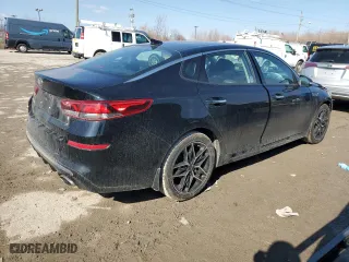 2020 Kia Optima SE with VIN 5XXGT4L30LG450172, listed as a Copart auction lot 47206305 with 60,540 mi miles and Salvage Title. Bid and sale history available at carsss.com. Image 3.