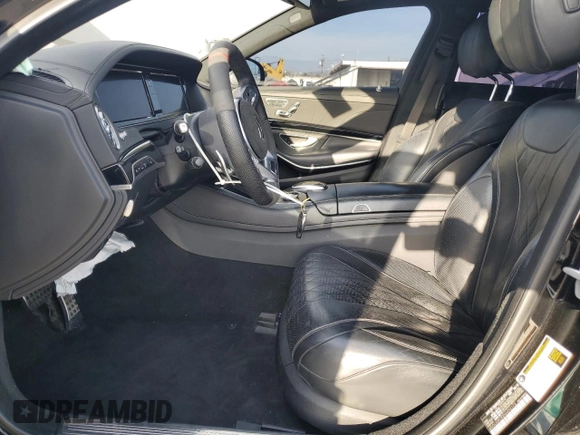 2017 Mercedes-Benz S 550 with VIN WDDUG8CB2HA292173, listed as a Copart auction lot 45757075 with 99,985 mi miles and Salvage Title. Bid and sale history available at carsss.com. Image 7.