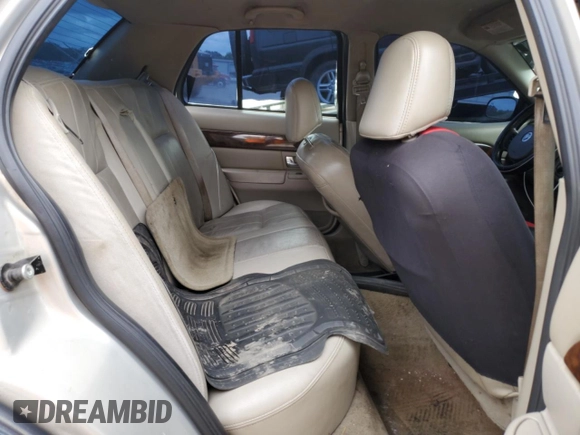 2008 Mercury Grand Marquis LS with VIN 2MEHM75V38X609387, listed as a Copart auction lot 53736825 with Not Provided miles and Salvage Title. Bid and sale history available at DreamBid. Image 10.