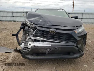 2019 Toyota RAV4 LE with VIN JTMF1RFV7KJ001139, listed as a Copart auction lot 66197193 with 55,811 mi miles and Salvage title. Bid and sale history available at DreamBid. Image 5.
