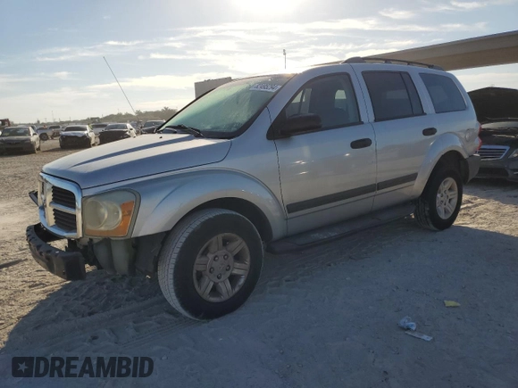 2005 Dodge Durango SXT with VIN 1D4HD38K95F540212, listed as a Copart auction lot 82495294 with 152,622 mi miles and Salvage title. Bid and sale history available at DreamBid. Image 1.