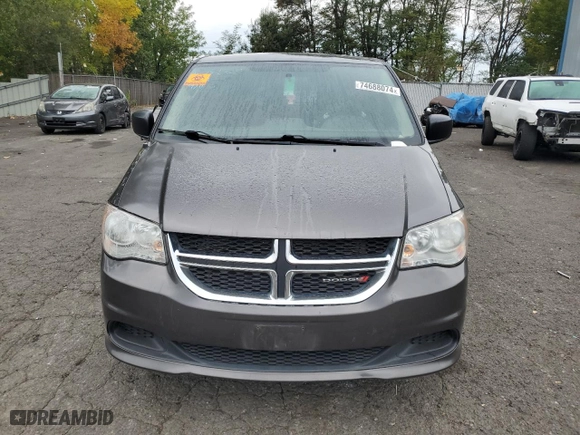 2016 Dodge Grand Caravan Canada Value Package with VIN 2C4RDGBGXGR130222, listed as a Copart auction lot 74688074 with 120,749 mi miles and Salvage Title. Bid and sale history available at carsss.com. Image 5.
