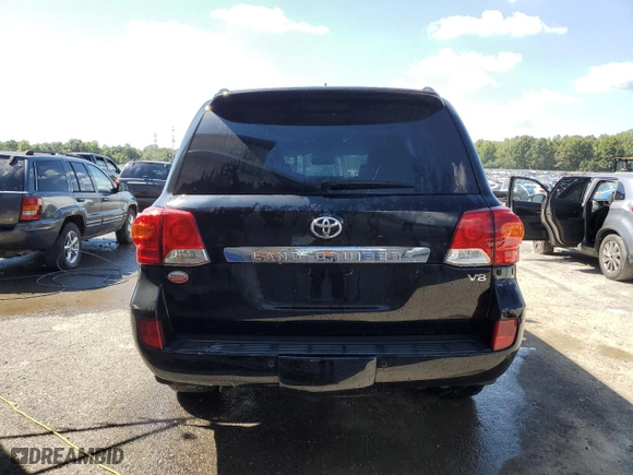 2013 Toyota Land Cruiser with VIN JTMHY7AJ6D4010154, listed as a Copart auction lot 72813284 with 131,863 mi miles and Salvage Title. Bid and sale history available at carsss.com. Image 6.
