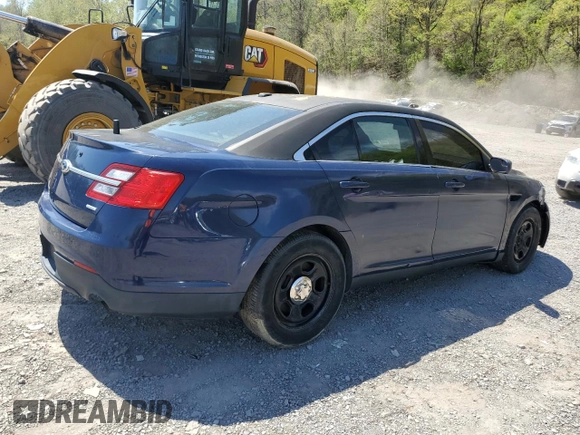 2013 Ford Police Interceptor with VIN 1FAHP2MT9DG165014, listed as a Copart auction lot 55178385 with 184,133 mi miles and Clean title. Bid and sale history available at DreamBid. Image 3.