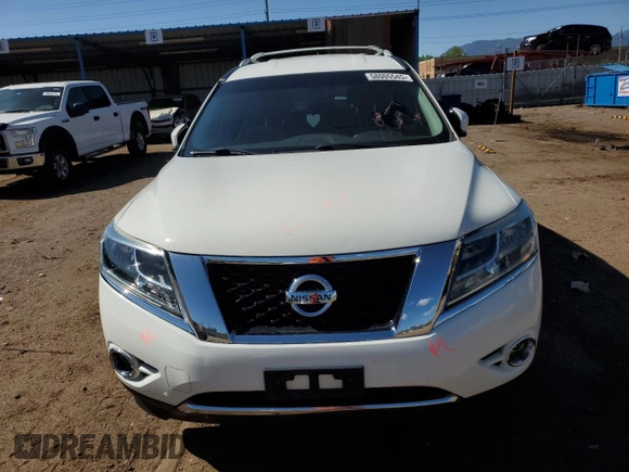 2016 Nissan Pathfinder SL with VIN 5N1AR2MMXGC608678, listed as a Copart auction lot 58005545 with 154,595 mi miles and Salvage title. Bid and sale history available at DreamBid. Image 5.
