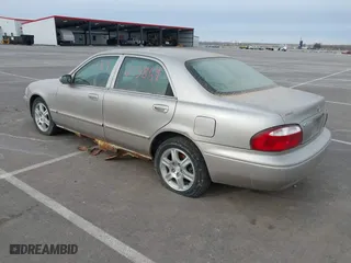 2002 Mazda 626 LX with VIN 1YVGF22DX25263864, listed as a IAAI auction lot 41846129 with 282,516 mi miles. Bid and sale history available at carsss.com. Image 3.