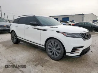 2018 Land Rover Range Rover Velar R-Dynamic SE with VIN SALYL2RV1JA755764, listed as a Copart auction lot 56980485 with 70,119 mi miles and Salvage title. Bid and sale history available at DreamBid. Image 4.
