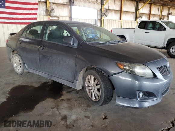 2010 Toyota Corolla with VIN 2T1BU4EE5AC475823, listed as a Copart auction lot 60291295 with 166,337 mi miles and Clean title. Bid and sale history available at DreamBid. Image 4.