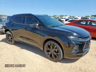 2020 Chevrolet Blazer RS with VIN 3GNKBERS8LS728528, listed as a Copart auction lot 61443675 with 71,173 mi miles and Salvage title. Bid and sale history available at DreamBid. Image 4.