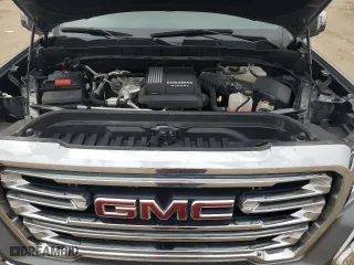 2022 GMC Sierra 1500 Limited SLT with VIN 1GTU9DET8NZ192191, listed as a Copart auction lot 42244485 with 0 mi miles and Salvage Title. Bid and sale history available at carsss.com. Image 12.