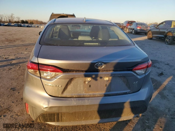 2021 Toyota Corolla LE with VIN 5YFEPMAE5MP269805, listed as a Copart auction lot 42795345 with 113,880 mi miles and Salvage Title. Bid and sale history available at carsss.com. Image 6.