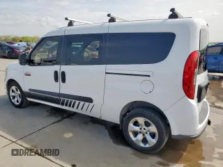 2015 Ram ProMaster City Cargo Tradesman SLT with VIN ZFBERFBT2F6A44762, listed as a Copart auction lot 50658715 with 129,738 mi miles and Clean Title. Bid and sale history available at DreamBid. Image 2.