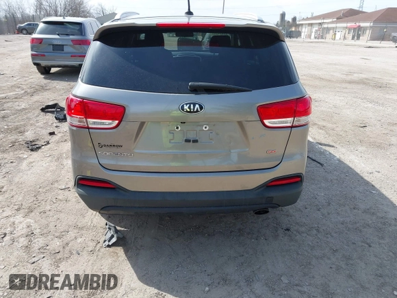 2017 Kia Sorento LX with VIN 5XYPG4A3XHG297598, listed as a IAAI auction lot 42029607 with 104,157 mi miles. Bid and sale history available at carsss.com. Image 16.