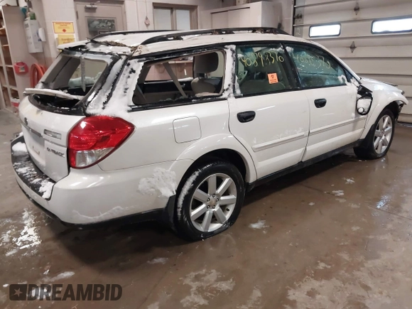 2009 Subaru Outback Special Edtn with VIN 4S4BP61C396338952, listed as a IAAI auction lot 40898370 with 181,008 mi miles. Bid and sale history available at carsss.com. Image 4.