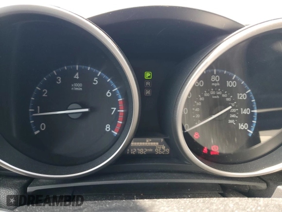 2012 Mazda 3 i Touring with VIN JM1BL1V83C1651660, listed as a Copart auction lot 55129155 with 112,782 mi miles and Salvage Title. Bid and sale history available at DreamBid. Image 9.