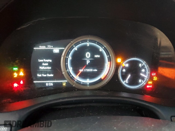2016 Lexus GS 350 z VIN JTHBZ1BL7GA006344, wystawiony jako Copart lot #59671385 z przebiegiem 173 838 mil mil oraz Szkoda całkowita • Salvage title. Historia ofert i sprzedaży dostępna na DreamBid. Obrazek 9.