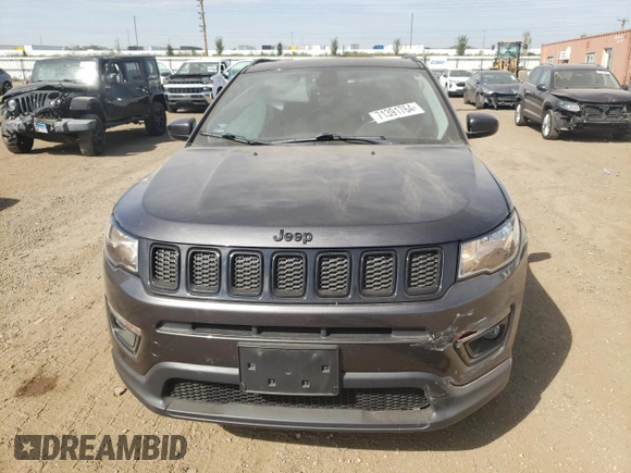 2018 Jeep Compass Latitude with VIN 3C4NJCBB4JT407147, listed as a Copart auction lot 71391764 with 118,183 mi miles and Salvage Title. Bid and sale history available at carsss.com. Image 5.