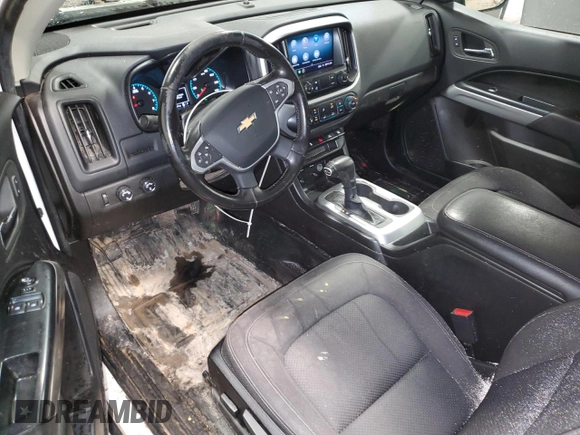 2021 Chevrolet Colorado 4WD LT with VIN 1GCHTCEA0M1253431, listed as a Copart auction lot 52182055 with 53,341 mi miles and Clean Title. Bid and sale history available at carsss.com. Image 8.