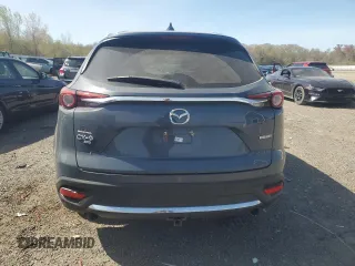 2021 Mazda CX-9 Carbon Edition with VIN JM3TCBDY7M0524887, listed as a Copart auction lot 55016555 with 61,934 mi miles and Salvage title. Bid and sale history available at DreamBid. Image 6.