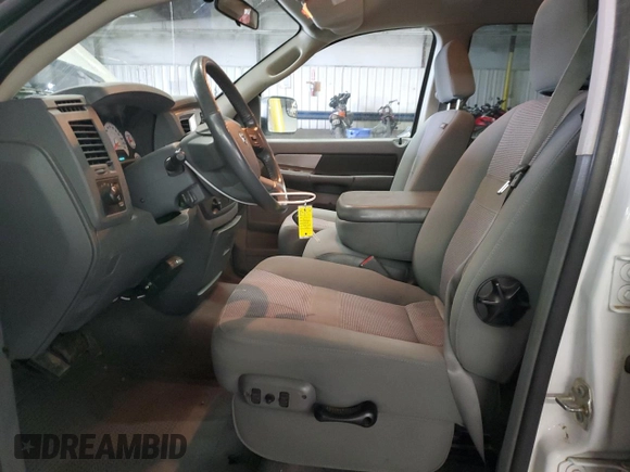 2007 Dodge Ram 2500 SLT with VIN 3D7KS28A67G834491, listed as a Copart auction lot 45046815 with 98,820 mi miles and Salvage Title. Bid and sale history available at carsss.com. Image 7.