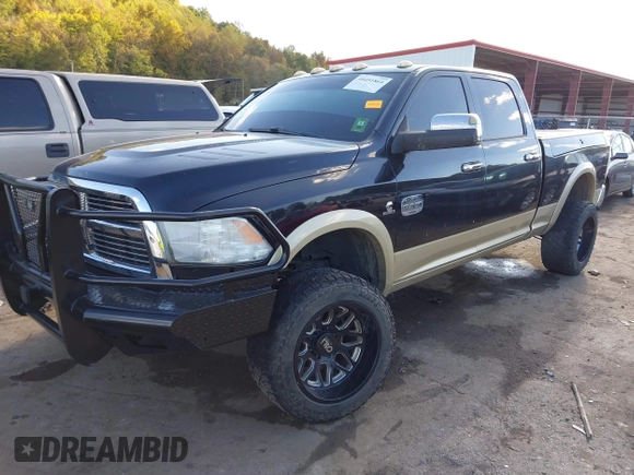 2012 Ram 2500 Laramie Longhorn with VIN 3C6UD5GLXCG236343, listed as a IAAI auction lot 40491864 with 131,677 mi miles. Bid and sale history available at carsss.com. Image 18.